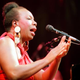 Legendary jazz and blues singer Nina Simone in concert at the Olympia music hall in Paris on Oct. 22, 1991
BERTRAND GUAY/AFP/Getty Images